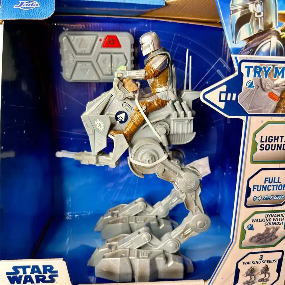 Star Wars Mandalorian Grogu Imperial Remnant AT-RT RC Jada Disney New Box
